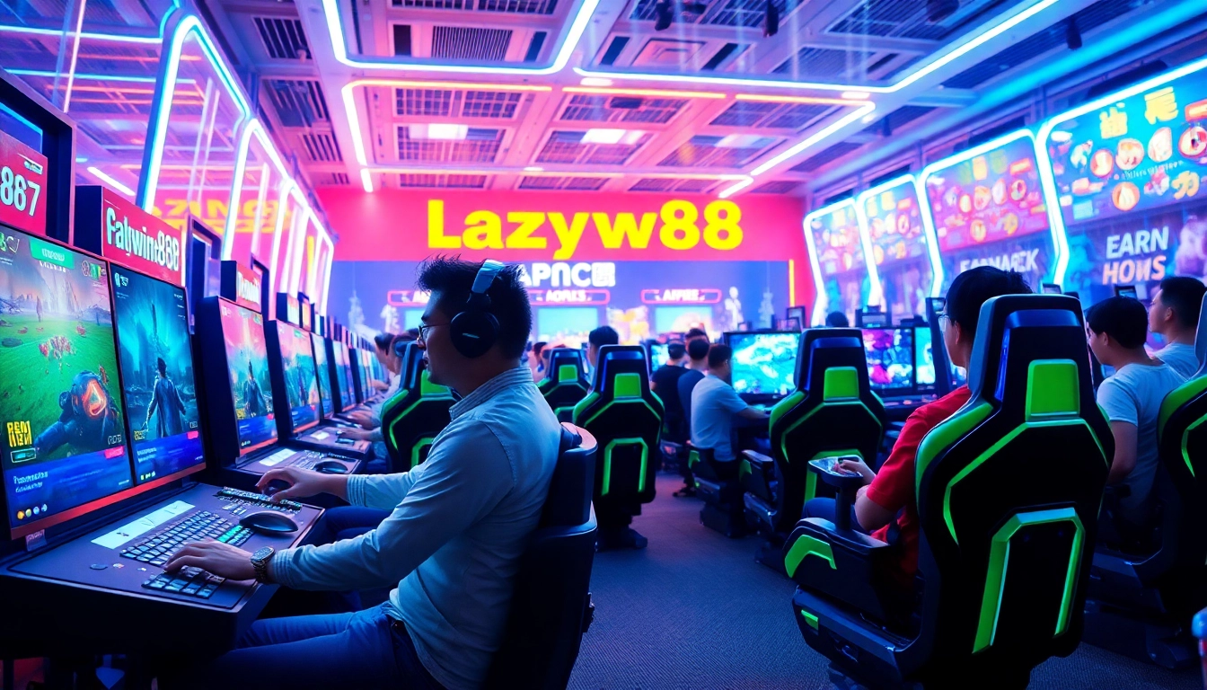 Immerse yourself in the vibrant gaming world of lazywin888 with exciting gameplay and stunning graphics.