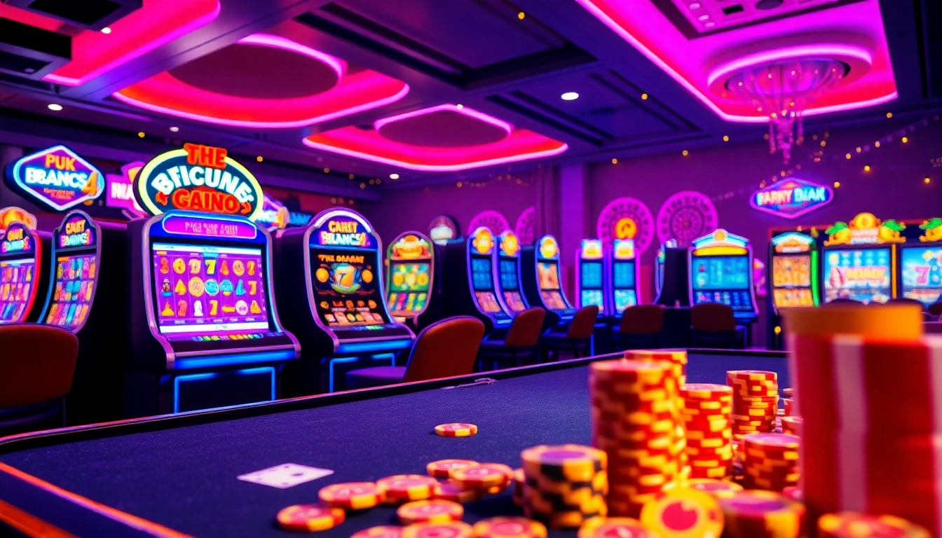 Experience the thrill of megac4 at a vibrant online casino featuring modern digital gaming elements.