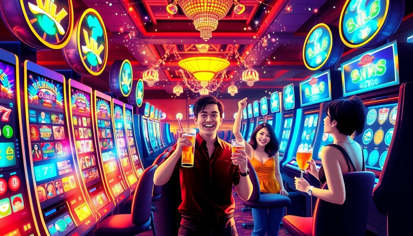 Spin the reels of สล็อตออนไลน์ and experience the thrill of big wins in a vibrant online casino.