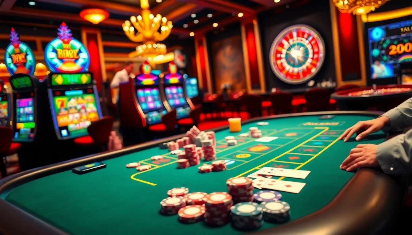 Experience the thrill of casino gaming at https://abc88taxi.com with vibrant poker tables and exciting slot machines.