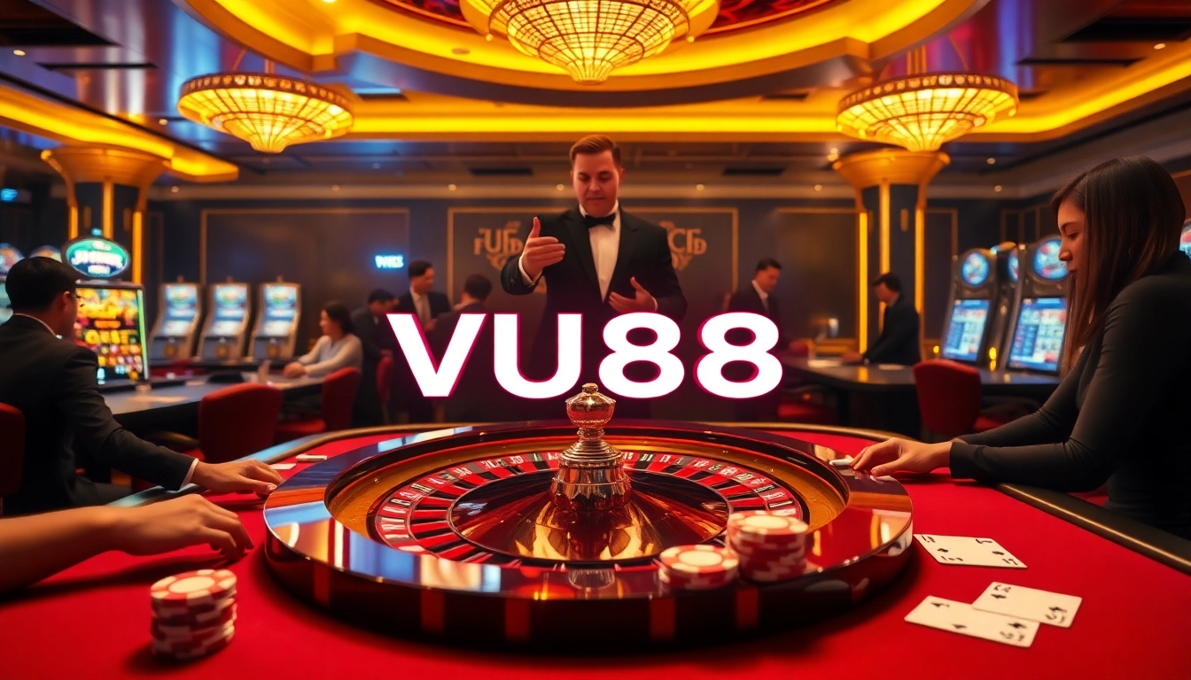 Experience the thrill of VU88’s premier casino with live games, vibrant atmosphere, and winning chances.