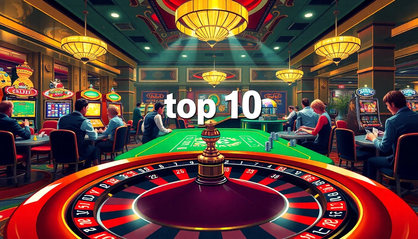 Experience the thrill of gaming in top 10 nhà cái uy tín settings with vibrant roulette and poker games.