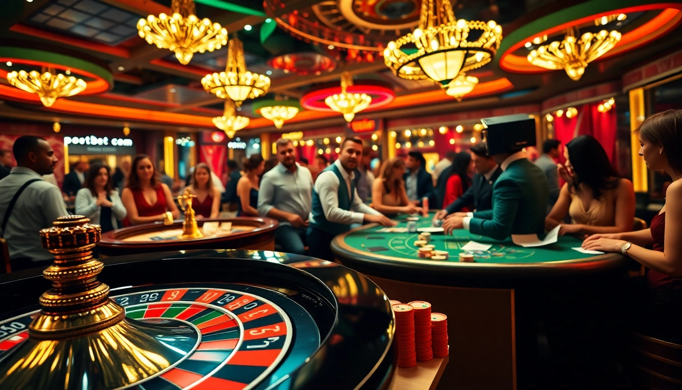 Spotbet enhances the thrill of a casino with vibrant poker tables and exciting roulette action.