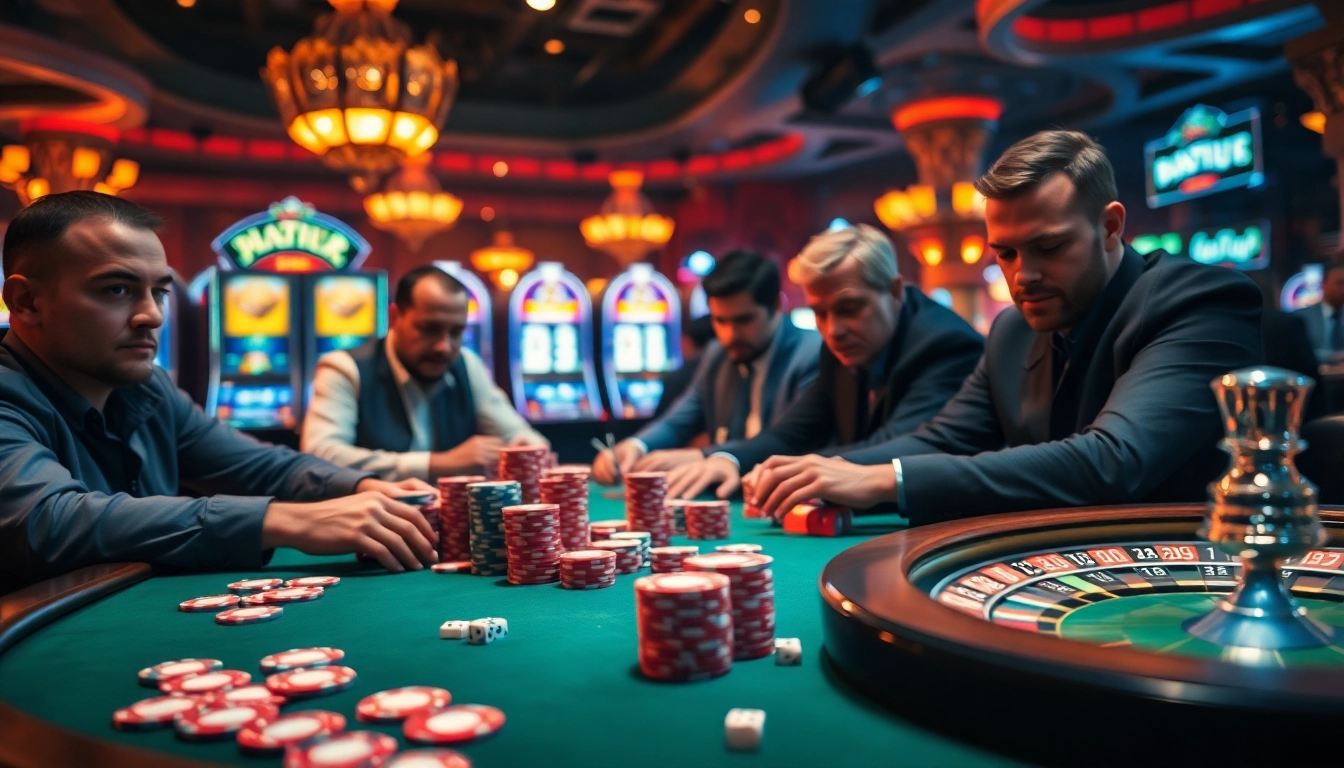 Experience the thrill of poker and winning at https://thabetcom.dev/ in a dynamic casino setting.