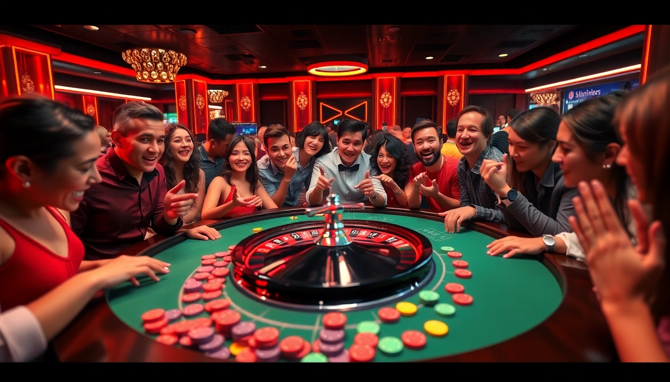 Experience the excitement of roulette with character ai +18 avatars enhancing the gameplay atmosphere in this vibrant casino setting.
