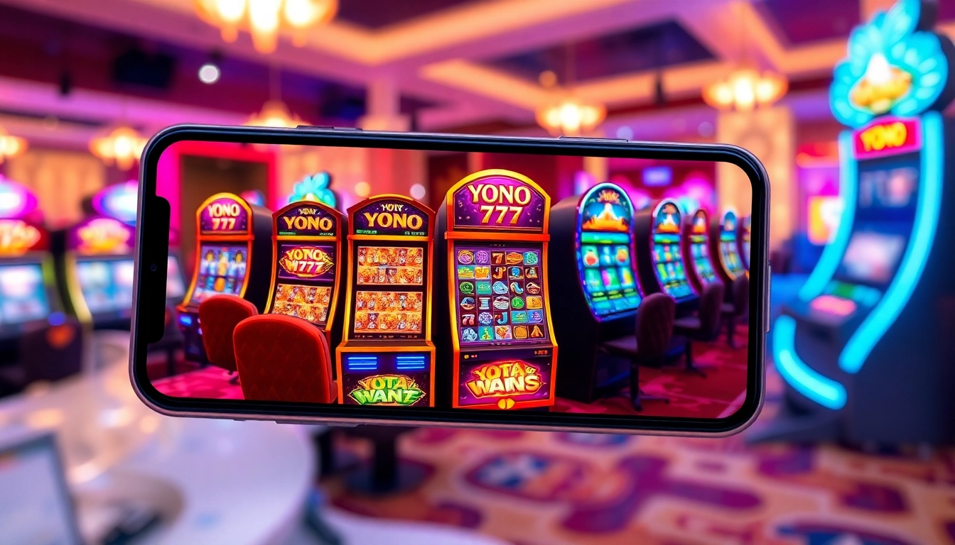 Experience thrilling gameplay with YONO 777, featuring vibrant slots and engaging graphics.